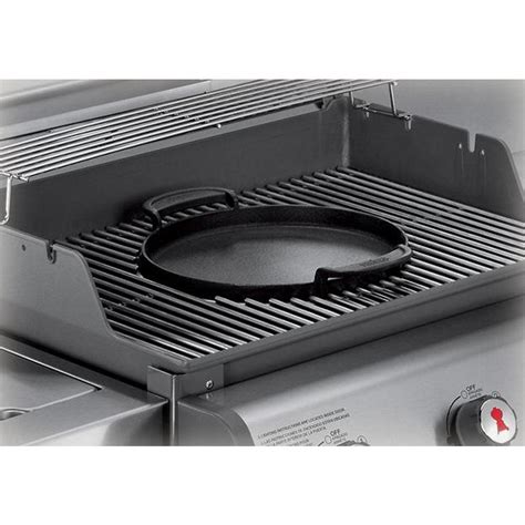 Transform your gas grill with Weber full-size griddle inserts. . Griddle insert for weber gas grill